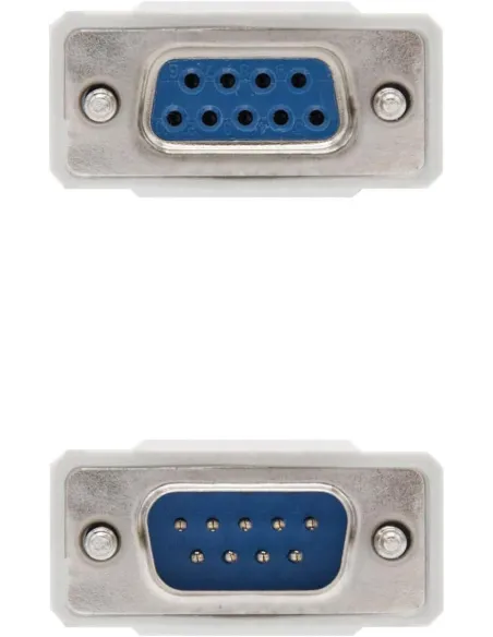 Nanocable 10.14.0506: cable serie null-modem DB9 de 6 m