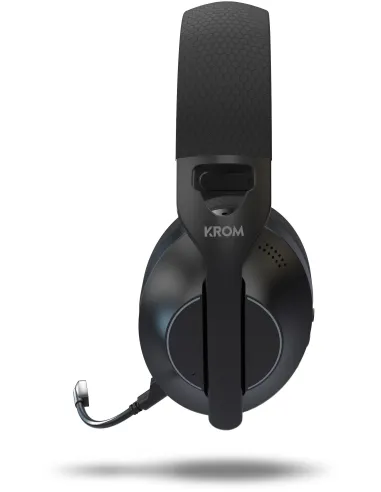 Krom Phase Wireless Negro: headset gaming triple conexión