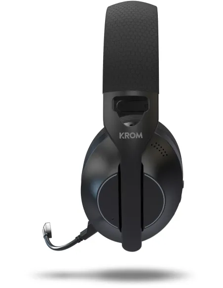 Krom Phase Wireless Negro: headset gaming triple conexión
