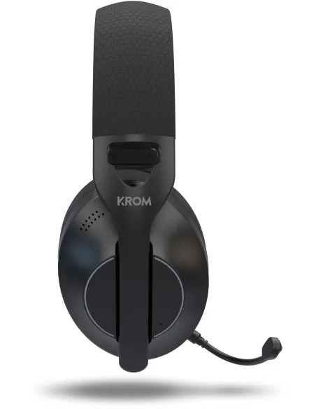 Krom Phase Wireless Negro: headset gaming triple conexión