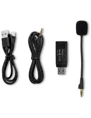 Krom Phase Wireless Negro: headset gaming triple conexión