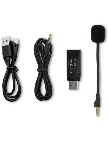 Krom Phase Wireless Negro: headset gaming triple conexión