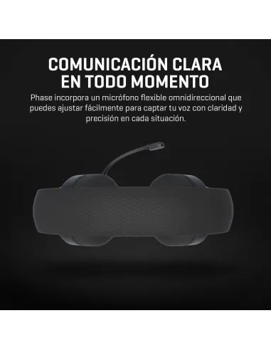 Krom Phase Wireless Negro: headset gaming triple conexión