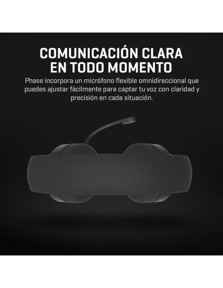 Krom Phase Wireless Negro: headset gaming triple conexión