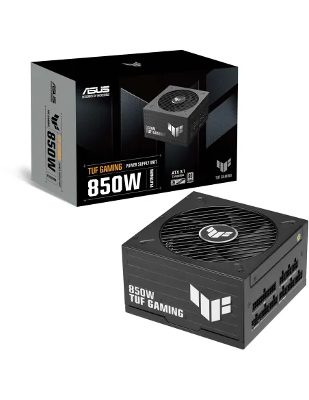 ASUS TUF Gaming 850W 80 PLUS Platinum: ATX 3.1 y PCIe 5.1