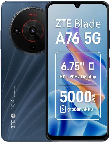 ZTE Blade A76 5G 6GB/128GB Negro