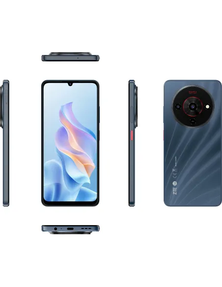 ZTE Blade A76 5G 6GB/128GB Negro móvil 6,75" 90 Hz IP54