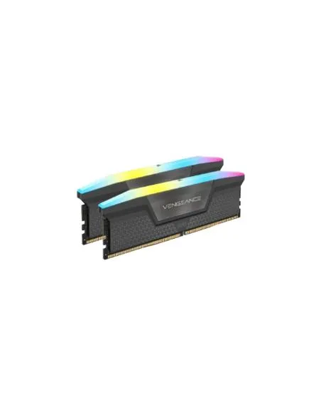 Corsair Vengeance RGB DDR5 32GB 6000 Mhz CL38 gris EXPO/XMP