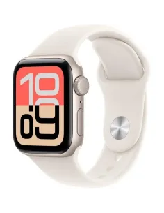 Apple Watch SE 3 GPS 40 mm Caja de Aluminio Blanco Estrella con Correa Deportiva Blanco Estrella (Talla S/M)