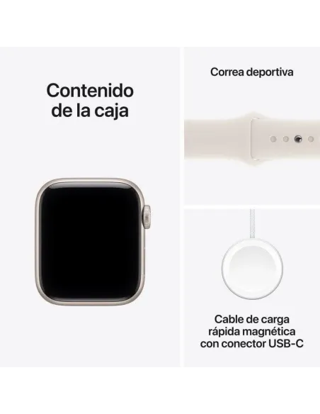 Apple Watch SE 3 GPS 40 mm Blanco Estrella para Talla S/M