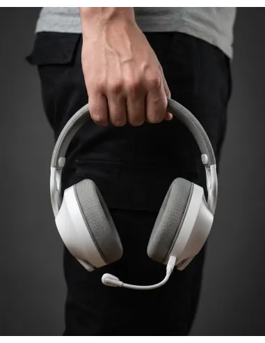 Krom Phase Wireless Blanco: headset gaming triple conexión