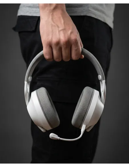 Krom Phase Wireless Blanco: headset gaming triple conexión