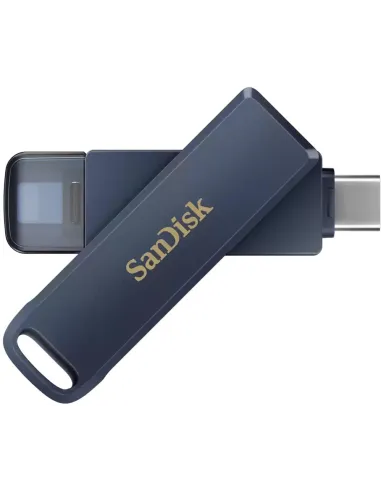 SanDisk iXpand 128 GB USB Type-C / Lightning azul Pen Drive Unidad flash