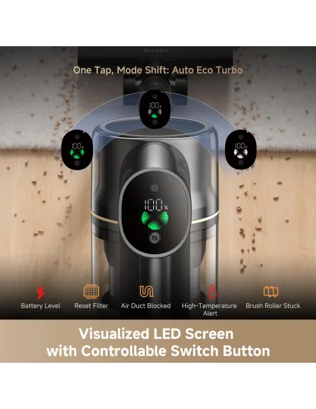 Dreame R20 Pro: aspiradora 600W, 90 min, TangleCut y 200AW