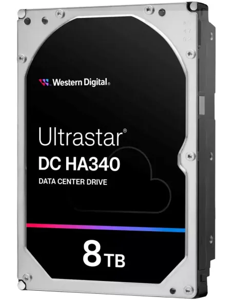 Western Digital Ultrastar DC HA340 8TB CMR para servidor