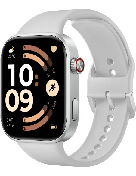 Xiaomi Redmi Watch 6 Gris  Bluetooth 2,07" Resistencia al Agua 5ATM SpO2 Pulsómetro (Talla Única)