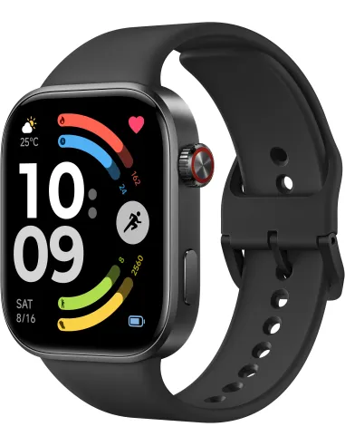 Xiaomi Redmi Watch 6 NFC Negro Bluetooth GPS 2,07"  Resistente al Agua 5ATM SpO2 Pulsómetro (Talla Única)