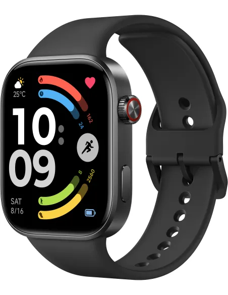 Xiaomi Redmi Watch 6 NFC Negro Bluetooth GPS 2,07"  Resistente al Agua 5ATM SpO2 Pulsómetro (Talla Única)