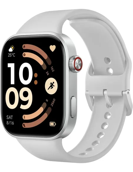 Xiaomi Redmi Watch 6 NFC Gris Bluetooth GPS NFC 2,07" Resistente 5ATM SpO2 Pulsómetro (Talla Única)