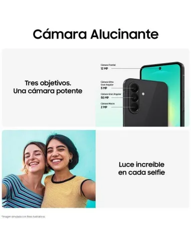 Samsung Galaxy A27 5G 6GB 128GB 6.7" Negro pantalla 120Hz
