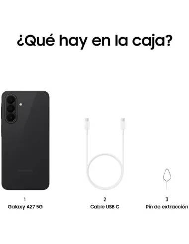 Samsung Galaxy A27 5G 6GB 128GB 6.7" Negro pantalla 120Hz