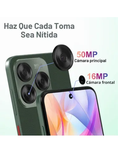 ZTE Blade V70 VITA 4GB/256GB Verde móvil 6,7" 120 Hz NFC