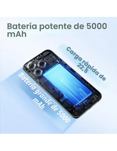 ZTE Blade V70 VITA 4GB/256GB Verde móvil 6,7" 120 Hz NFC