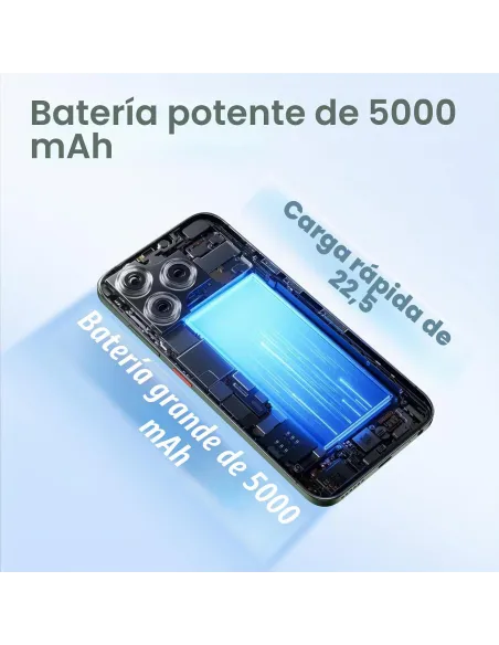 ZTE Blade V70 VITA 4GB/256GB Verde móvil 6,7" 120 Hz NFC