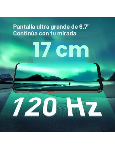 ZTE Blade V70 VITA 4GB/256GB Verde móvil 6,7" 120 Hz NFC