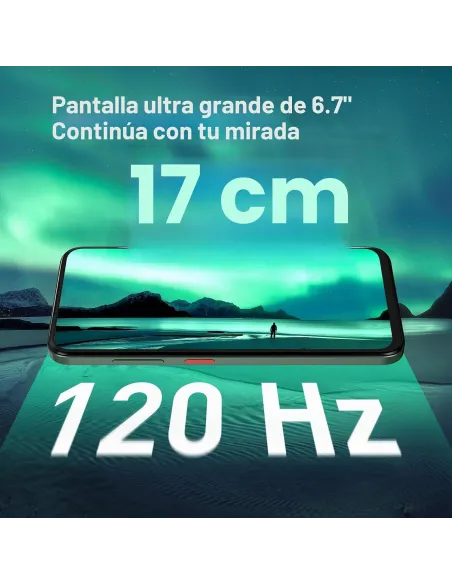 ZTE Blade V70 VITA 4GB/256GB Verde móvil 6,7" 120 Hz NFC