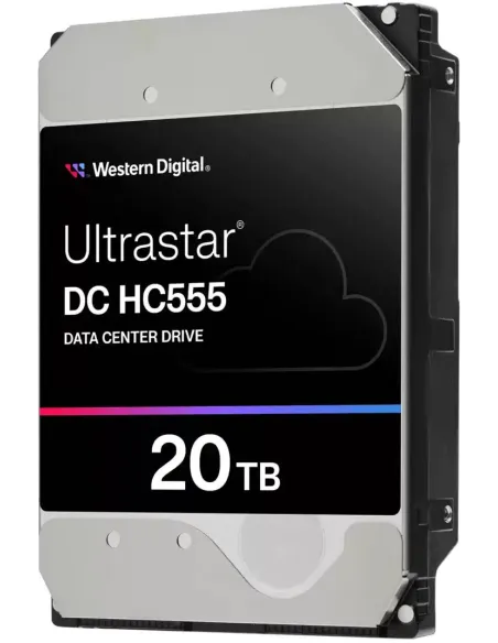 WD Ultrastar DC HC555 20TB SATA 3,5": HDD CMR 24/7, 285MB/s