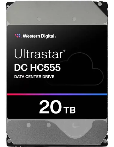 WD Ultrastar DC HC555 20TB Disco Duro HDD 7200 RPM 512 MB