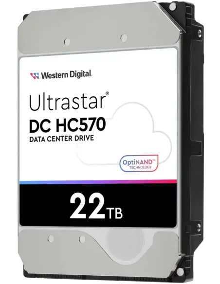 WD Ultrastar DC HC570 22TB SATA 3,5": HDD CMR 24/7, 291MB/s