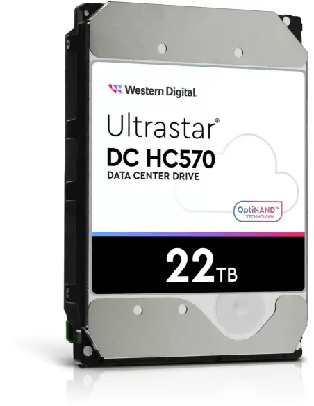 WD Ultrastar DC HC570 22TB SATA 3,5": HDD CMR 24/7, 291MB/s
