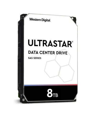WD Ultrastar DC HC320 8TB SAS 12 Gb/s 3.5" para RAID 24/7 en Servidor