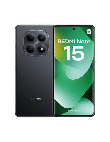 Xiaomi Redmi Note 15 8GB 128GB Negro: AMOLED 120Hz y 6000mAh