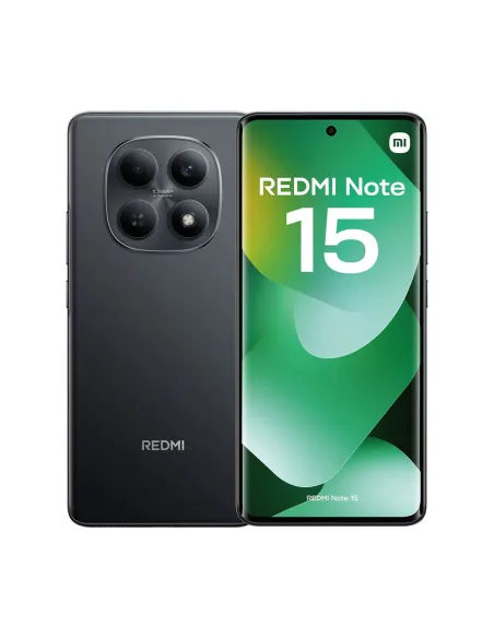 Xiaomi Redmi Note 15 8GB 128GB Negro: AMOLED 120Hz y 6000mAh