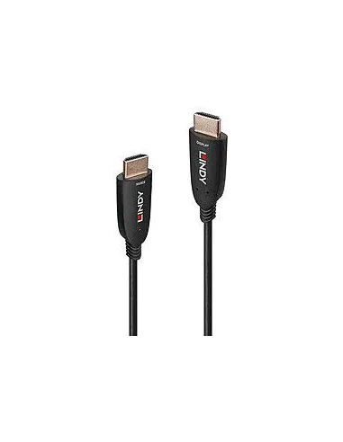 Lindy 38515 Cable HDMI 2.1 Híbrido de 50M Negro