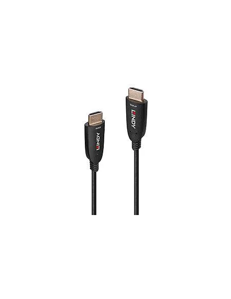 Lindy 38515 Cable HDMI 2.1 Híbrido de 50M Negro