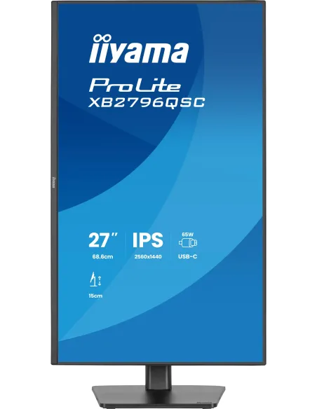 iiyama ProLite XB2796QSC-B1: monitor QHD USB-C 65 W de 27"