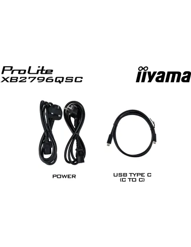 iiyama ProLite XB2796QSC-B1: monitor QHD USB-C 65 W de 27"