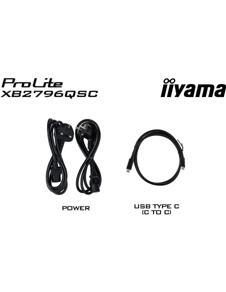 iiyama ProLite XB2796QSC-B1: monitor QHD USB-C 65 W de 27"