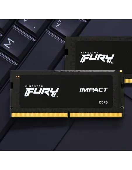 Kingston FURY Impact DDR5 16GB (2x8GB) 4800 MHz CL38 SO-DIMM