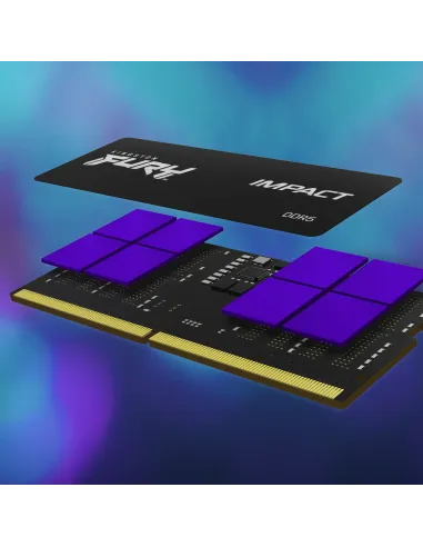 Kingston FURY Impact DDR5 16GB (2x8GB) 4800 MHz CL38 SO-DIMM