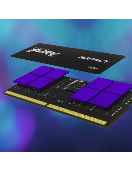 Kingston FURY Impact DDR5 16GB (2x8GB) 4800 MHz CL38 SO-DIMM