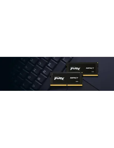 Kingston FURY Impact DDR5 16GB (2x8GB) 4800 MHz CL38 SO-DIMM