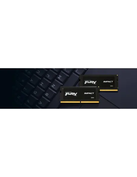 Kingston FURY Impact DDR5 16GB (2x8GB) 4800 MHz CL38 SO-DIMM