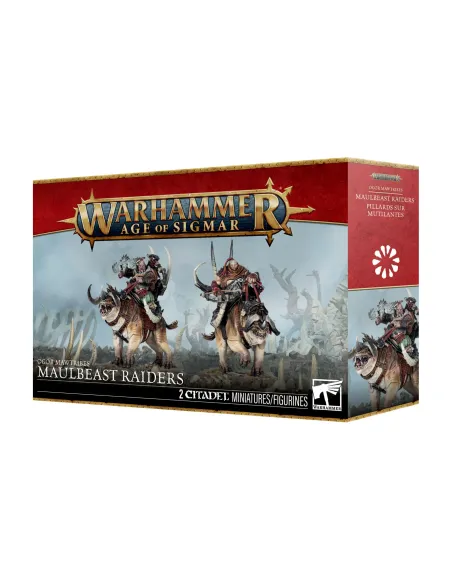 Invasores Brutizampa / Caballería Brutizampa Maulbeast Raiders / Maulbeast Cavalry Ogor Mawtribes Warhammer Age of Sigmar