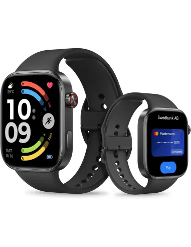 Xiaomi Redmi Watch 6 NFC Obsidian Black: AMOLED 2,07 y GNSS