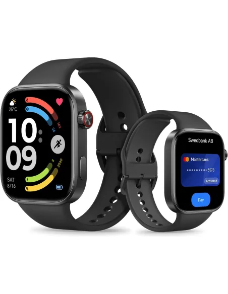 Xiaomi Redmi Watch 6 NFC Obsidian Black: AMOLED 2,07 y GNSS